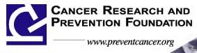 Cancer Research and Prevention Foundation